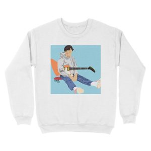Alternative view of Minimal Boy Pablo Unisex Crewneck Sweatshirt