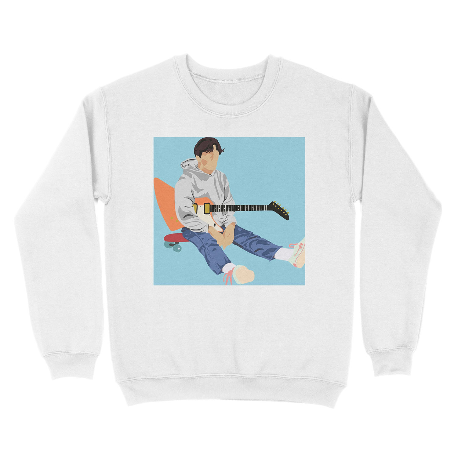 Minimal Boy Pablo Unisex Crewneck Sweatshirt - Image 2