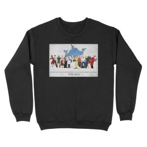 Minimalist Inspired Robin Williams Character Tribute Unisex Crewneck Sweatshirt
