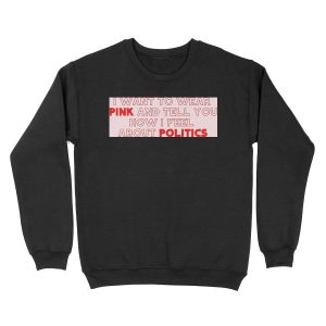 miss americana quote sticker Unisex Crewneck Sweatshirt