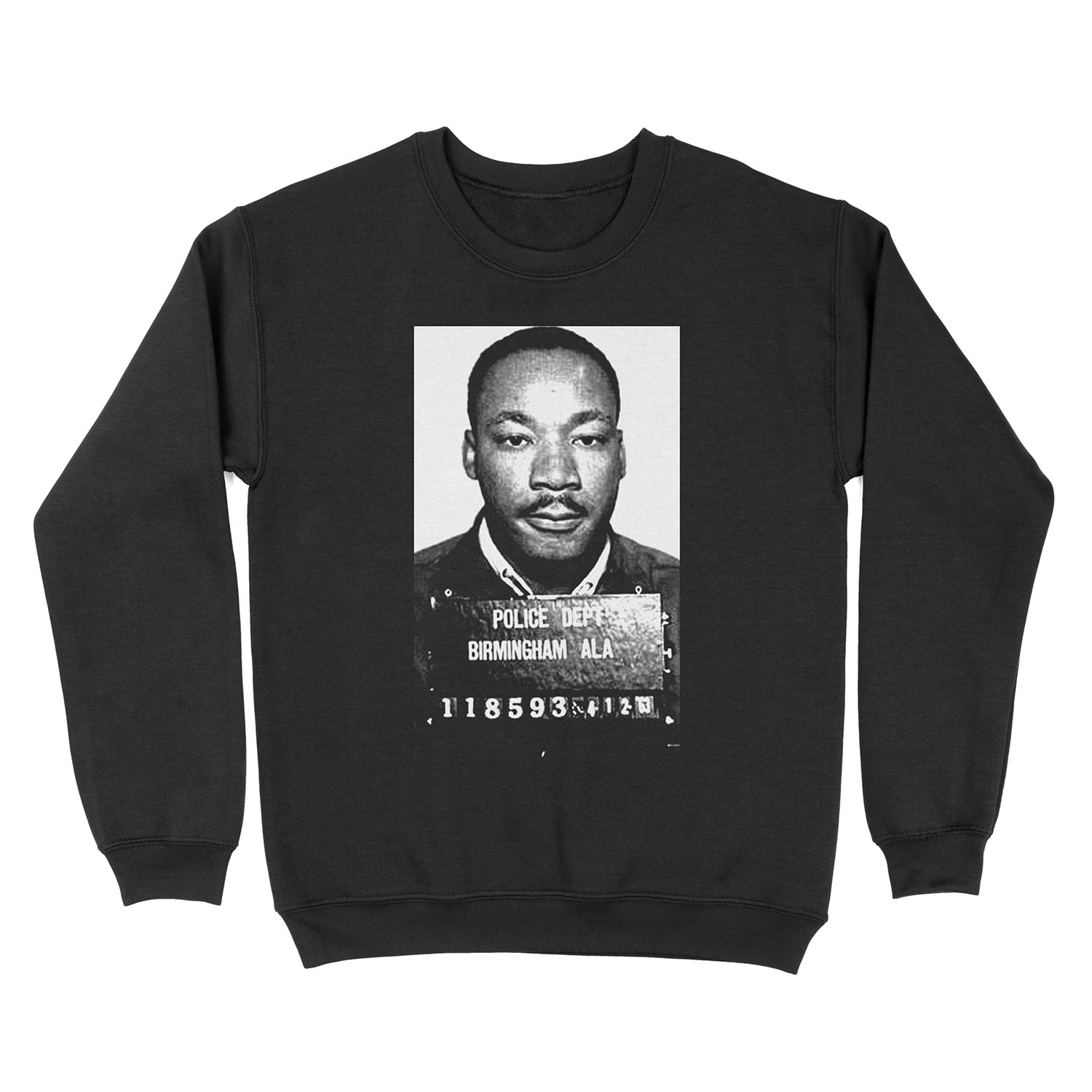 MLK Birmingham Mugshot Unisex Crewneck Sweatshirt