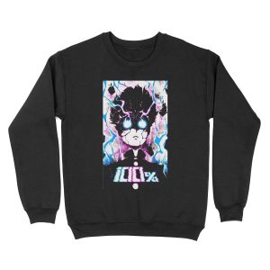 Mob Psycho 100 - 100% Unisex Crewneck Sweatshirt