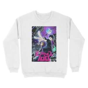 Alternative view of Mod Psycho 100 Unisex Crewneck Sweatshirt