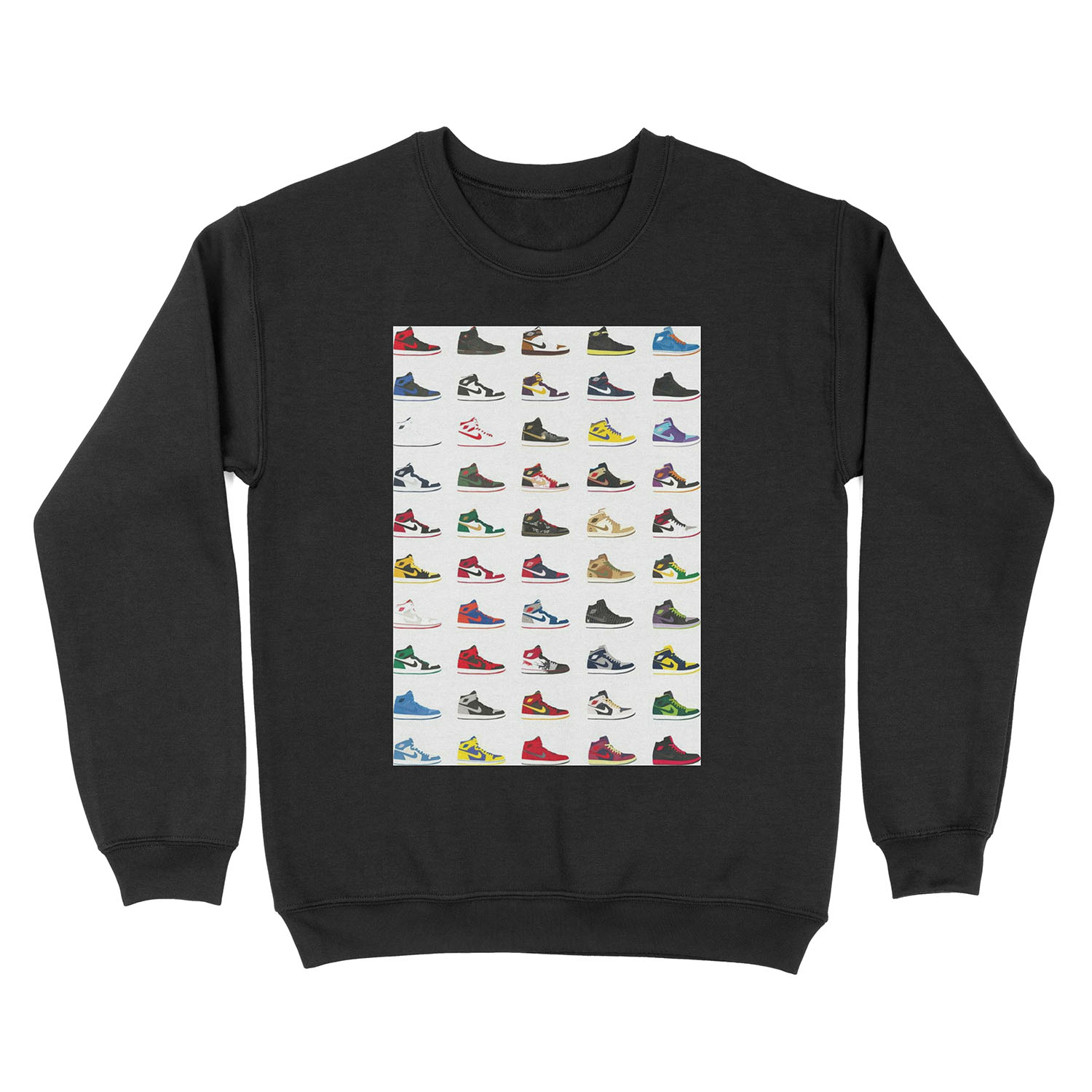 Model Sneakers Unisex Crewneck Sweatshirt