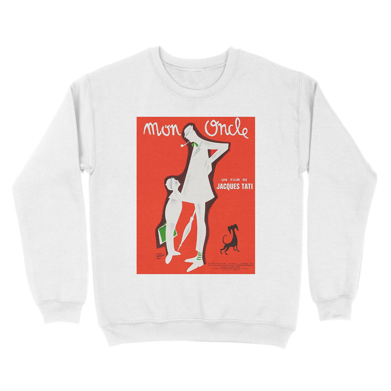 Mon Oncle - Vintage French Movie Unisex Crewneck Sweatshirt - Image 2