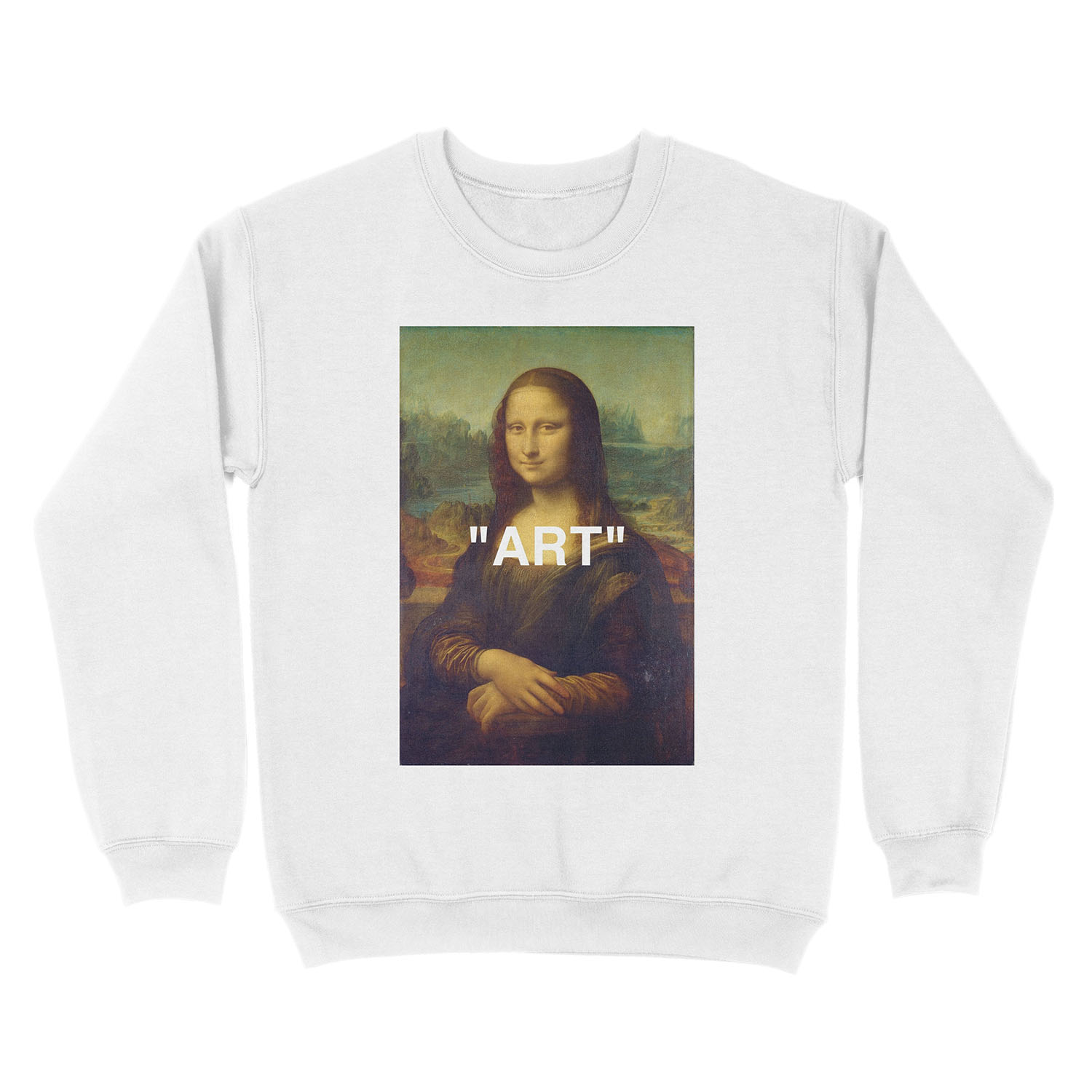 MONA LISA "ART" Unisex Crewneck Sweatshirt - Image 2