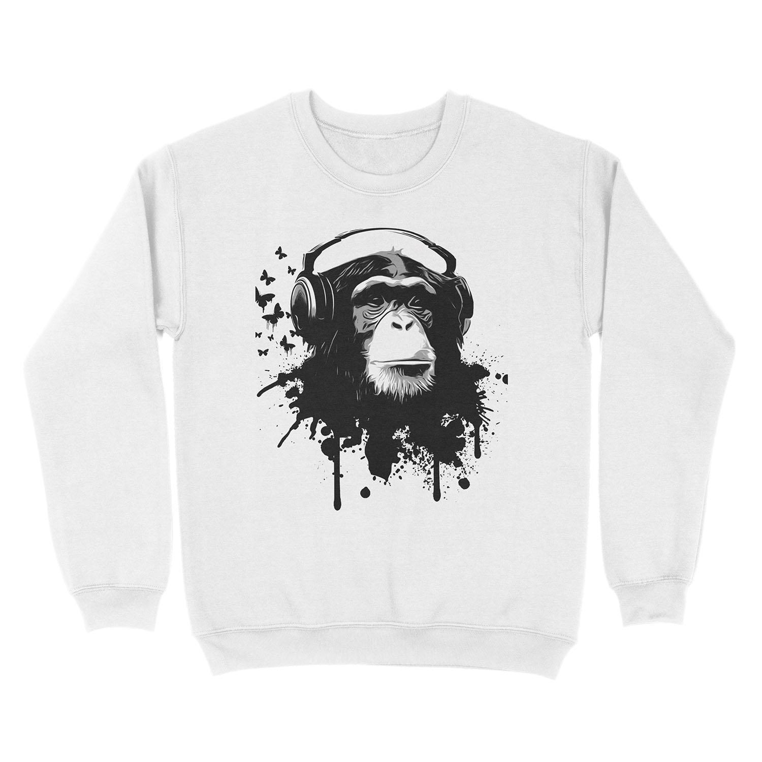 Monkey Business Unisex Crewneck Sweatshirt - Image 2