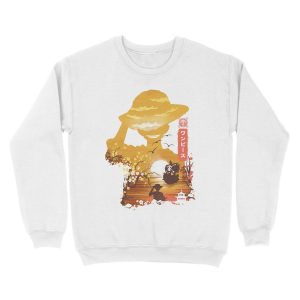 Alternative view of Monkey Pirate Unisex Crewneck Sweatshirt