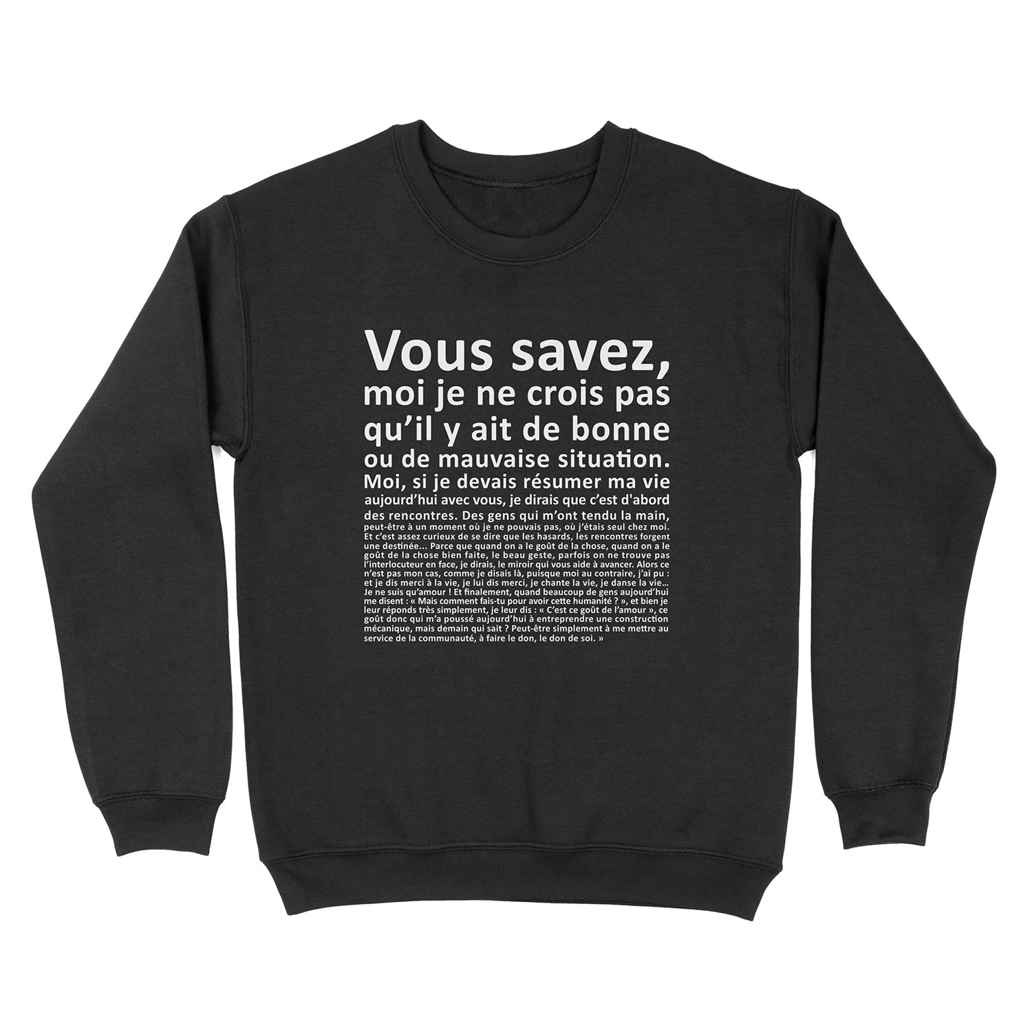 Monologue d'Otis Unisex Crewneck Sweatshirt