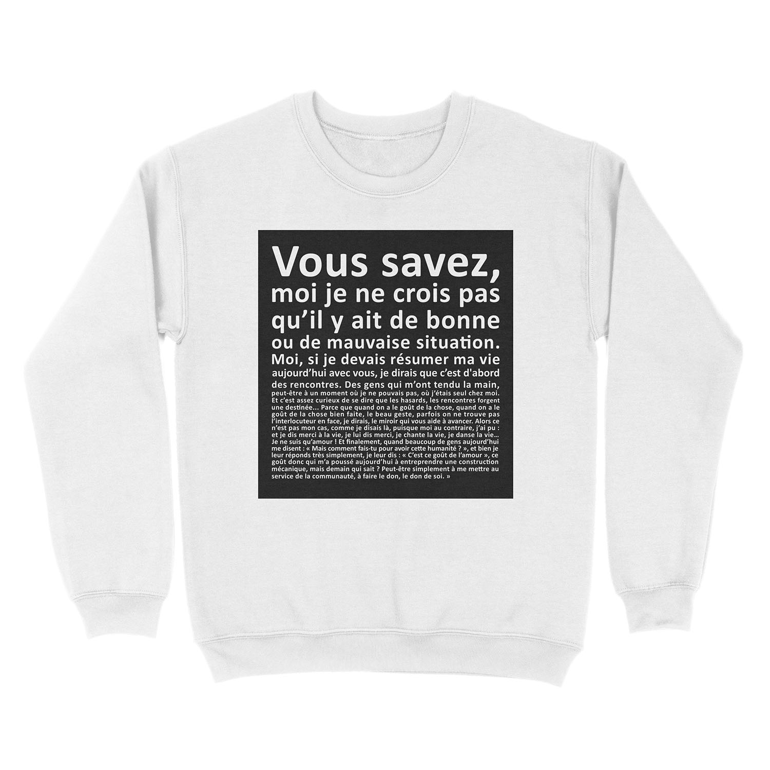 Monologue d'Otis Unisex Crewneck Sweatshirt - Image 2