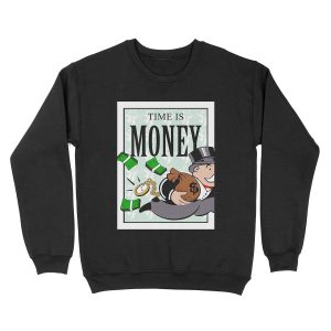 Monopoly TIME IS MONEY Unisex Crewneck Sweatshirt