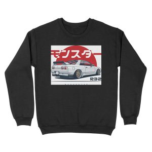 Monster. Skyline R32 GTR Unisex Crewneck Sweatshirt