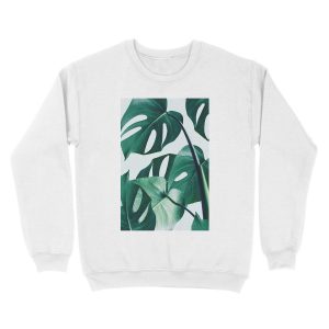 Alternative view of Monstera #redbubble #artprints Unisex Crewneck Sweatshirt