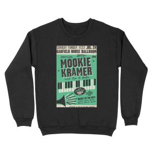 Mookie Kramer and the 8 Balls concert poster Unisex Crewneck Sweatshirt