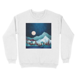 Alternative view of Moon Bay Unisex Crewneck Sweatshirt