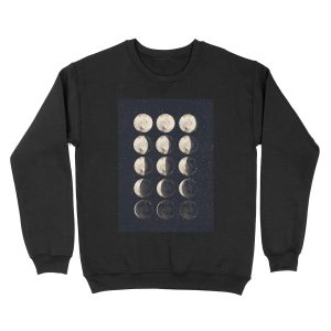 Moon Cycle Unisex Crewneck Sweatshirt