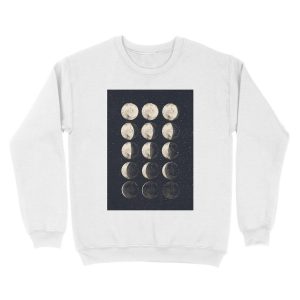 Alternative view of Moon Cycle Unisex Crewneck Sweatshirt