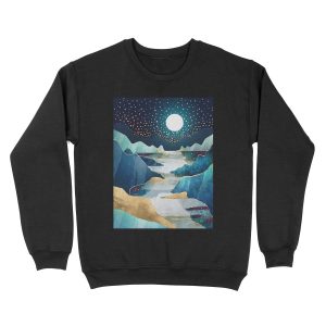 Moon Glow Unisex Crewneck Sweatshirt