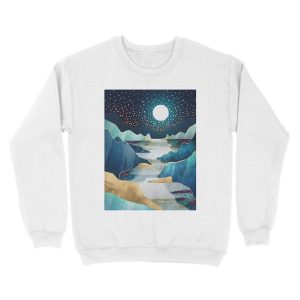 Alternative view of Moon Glow Unisex Crewneck Sweatshirt