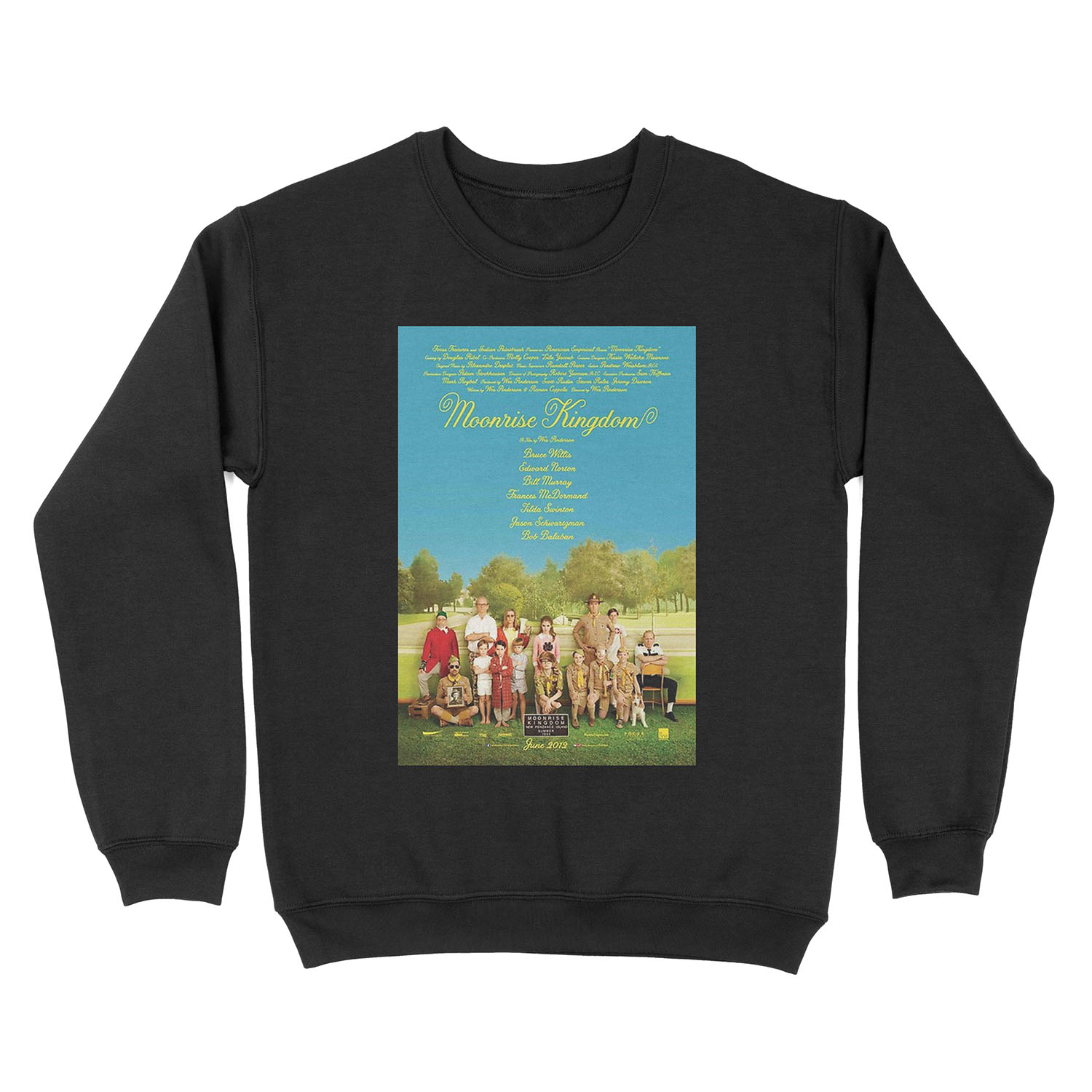 Moonrise Kingdom Movie Unisex Crewneck Sweatshirt