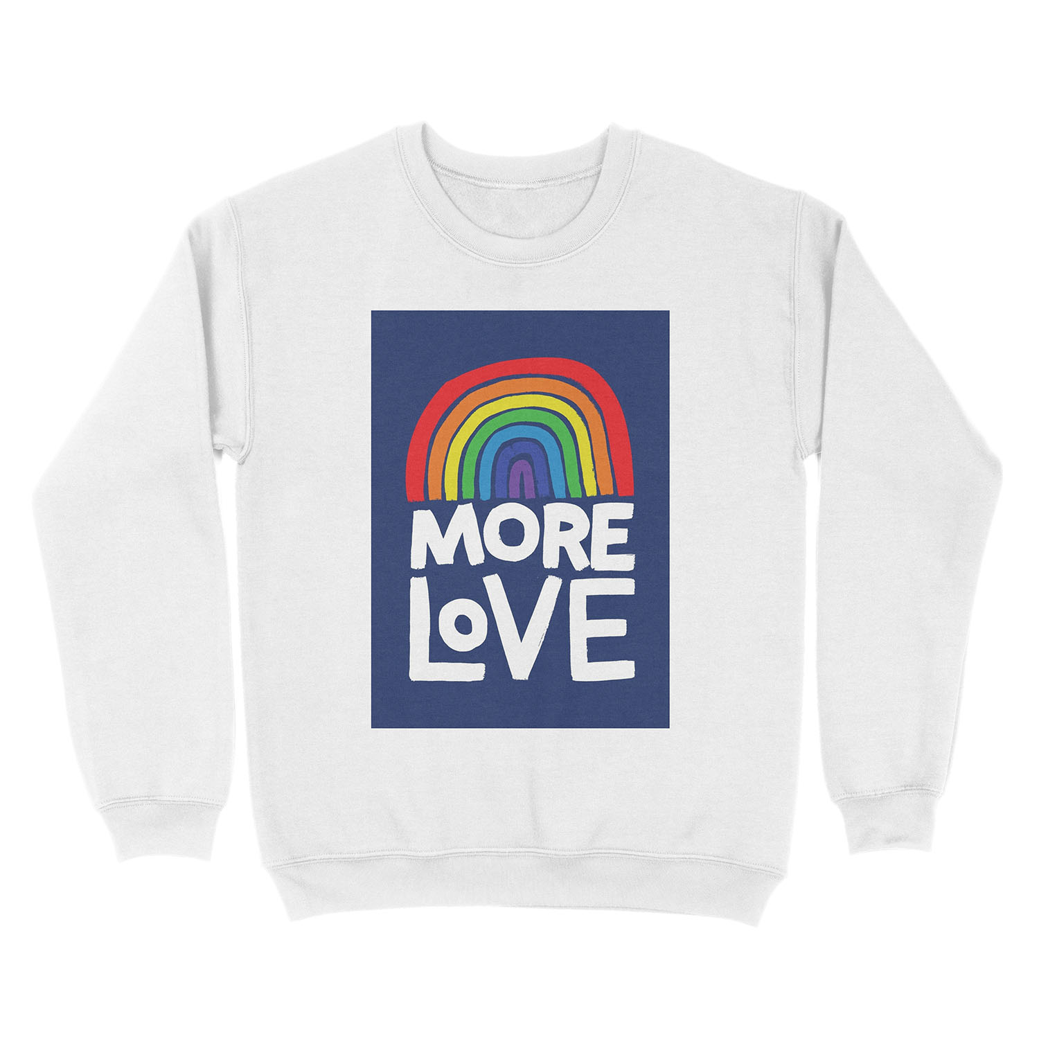 more love Unisex Crewneck Sweatshirt - Image 2
