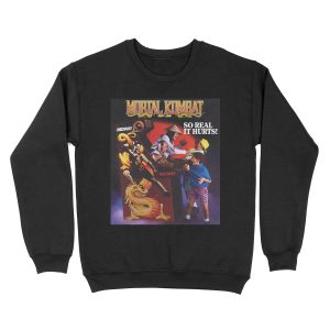 Mortal Kombat So Real It Hurts Unisex Crewneck Sweatshirt