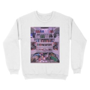 Alternative view of MOST IMPORTANT FOOD GROUP Unisex Crewneck Sweatshirt
