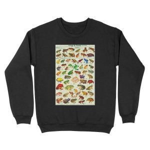 Most Relevant Frogs & Toads of The World Unisex Crewneck Sweatshirt