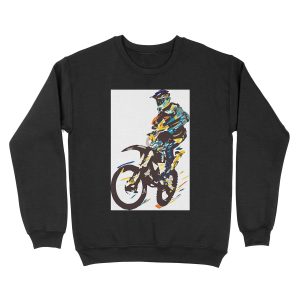 Motocross Unisex Crewneck Sweatshirt