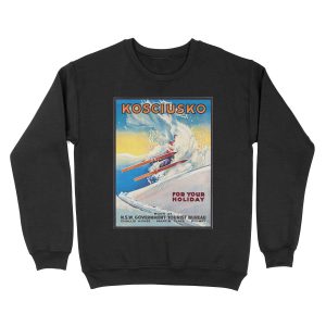 Mount Kosciuszko - Vintage Australian Ski Unisex Crewneck Sweatshirt
