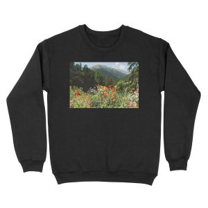 Mountain garden Unisex Crewneck Sweatshirt