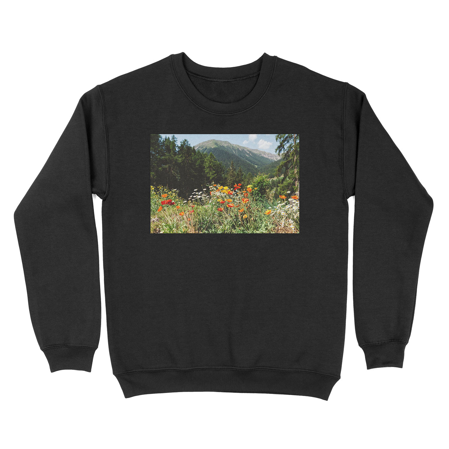 Mountain garden Unisex Crewneck Sweatshirt