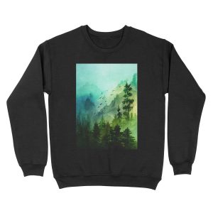 Mountain Morning Unisex Crewneck Sweatshirt