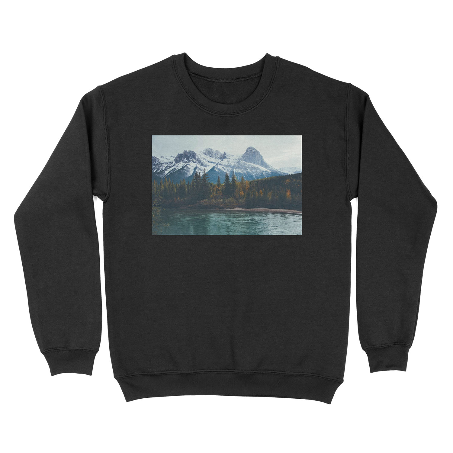 mountain river Unisex Crewneck Sweatshirt