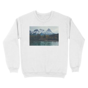 Alternative view of mountain river Unisex Crewneck Sweatshirt
