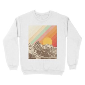 Alternative view of Mountainscape #1 Unisex Crewneck Sweatshirt