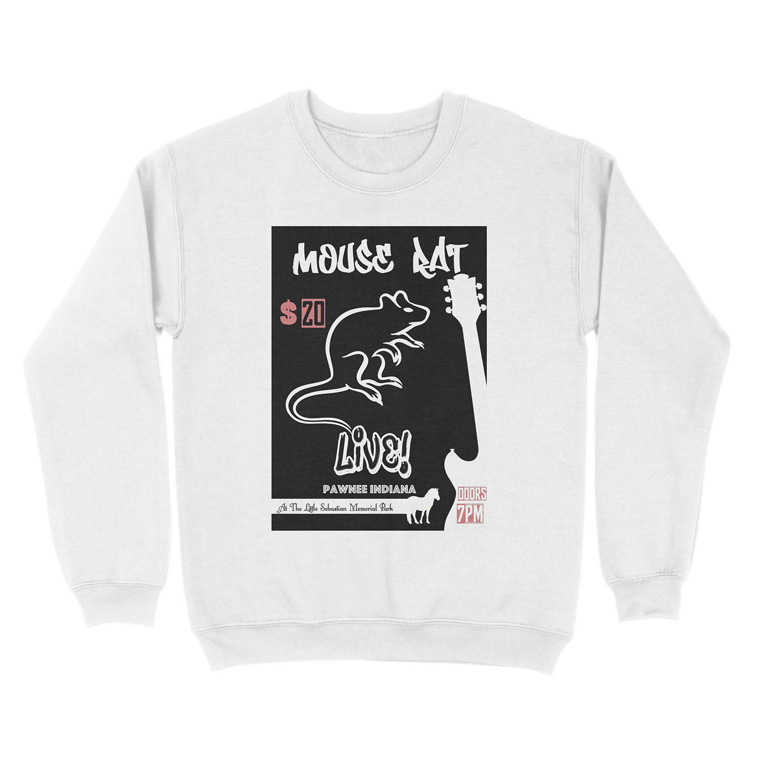 Mouse Rat - Concert Unisex Crewneck Sweatshirt - Image 2