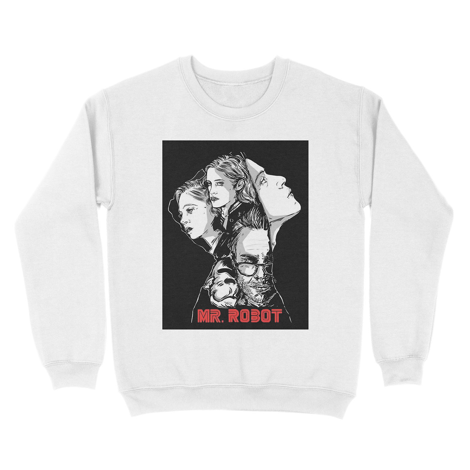 mr robot Unisex Crewneck Sweatshirt - Image 2