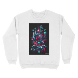 Alternative view of Mr Robot Fsociety Unisex Crewneck Sweatshirt