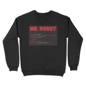 MR ROBOT fsociety00.dat Unisex Crewneck Sweatshirt