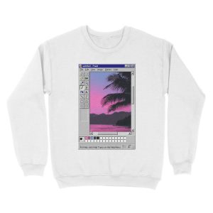 Alternative view of MS Sunset Unisex Crewneck Sweatshirt