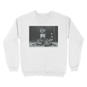 Alternative view of Muhammed Ali Unisex Crewneck Sweatshirt