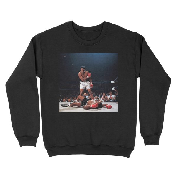 Muhammed Ali Knock Out Unisex Crewneck Sweatshirt