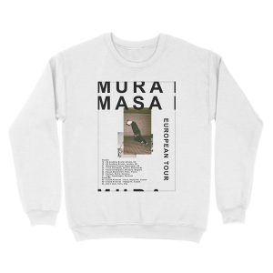 Alternative view of Mura Masa Europe Tour Unisex Crewneck Sweatshirt