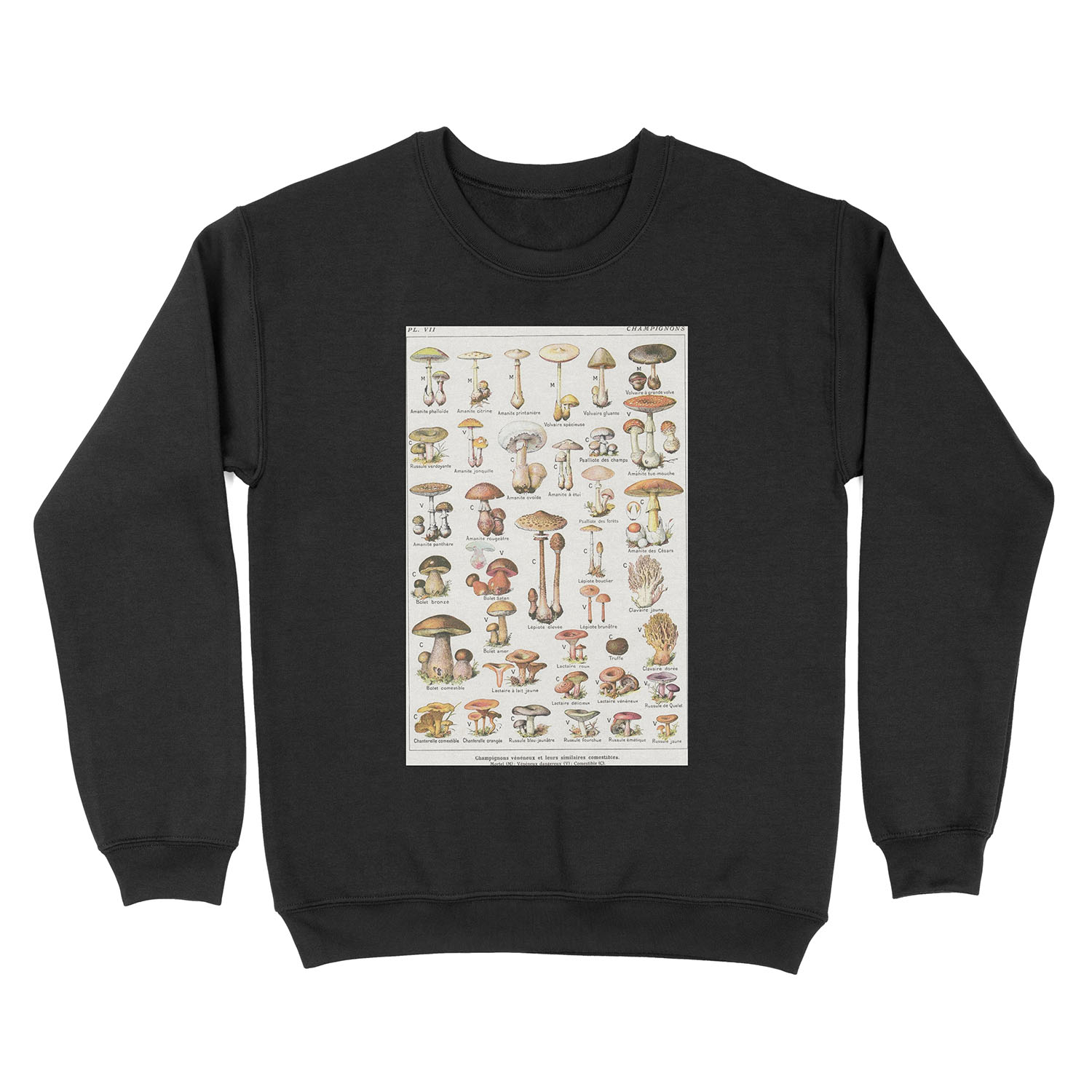 Mushrooms Unisex Crewneck Sweatshirt
