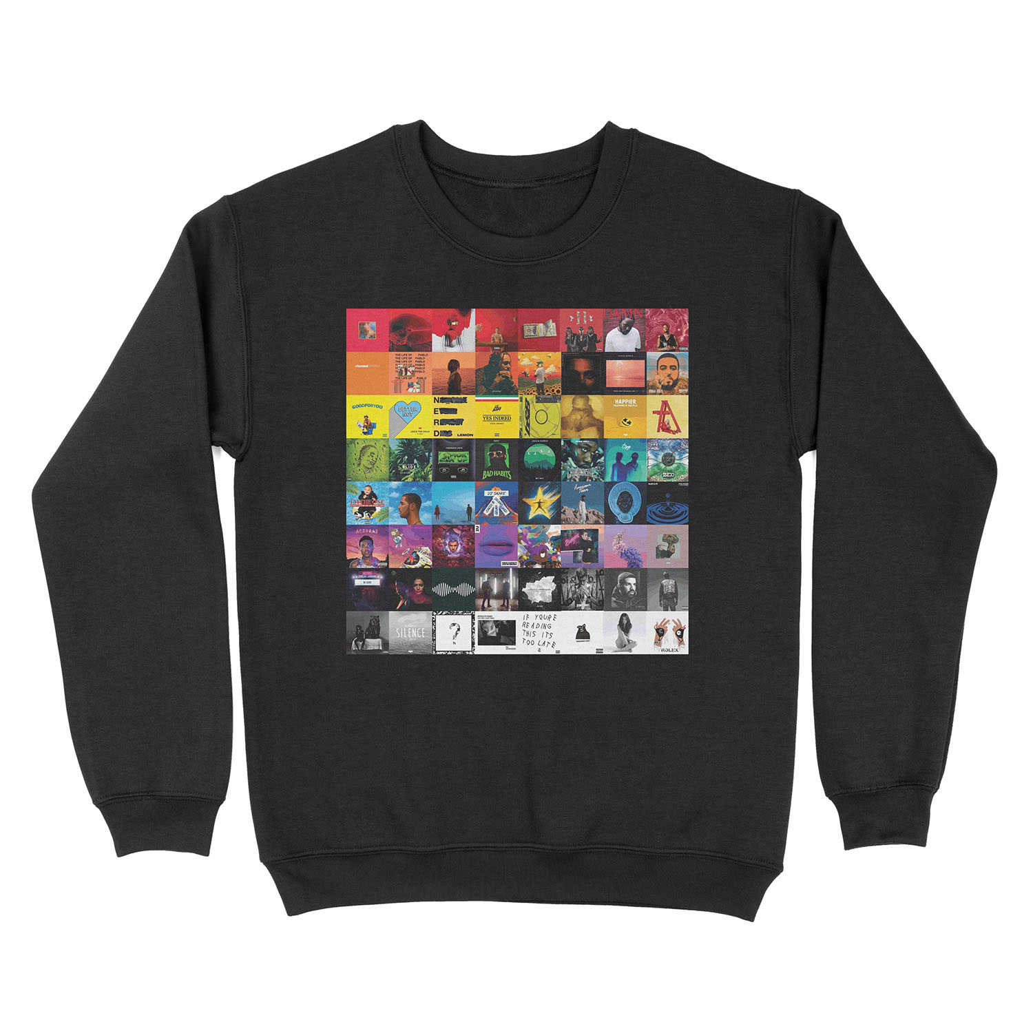 MUSIC COLLAGE Unisex Crewneck Sweatshirt