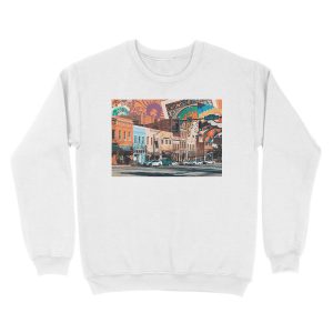 Alternative view of Music of Athens, Georgia Unisex Crewneck Sweatshirt
