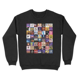 musicals collage Unisex Crewneck Sweatshirt