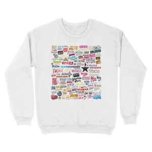 Alternative view of Musicals Unisex Crewneck Sweatshirt