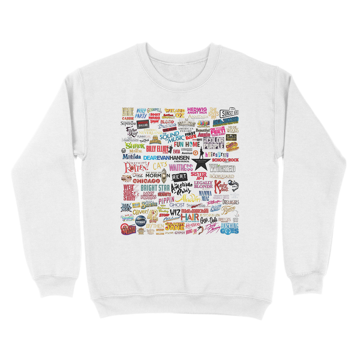 Musicals Unisex Crewneck Sweatshirt - Image 2